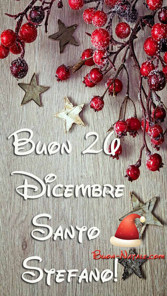 Buon 26 Dicembre Santo Stefano Whatsapp