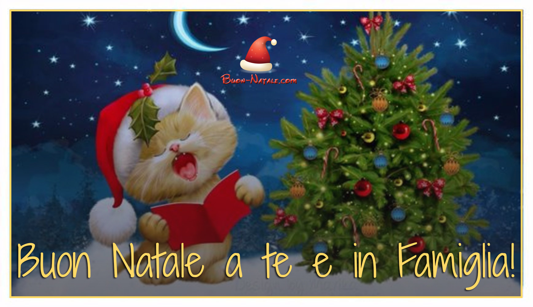 Buon Natale A Te E Famiglia.Bellissime Immagini Di Buon Natale Per Whatsapp Buon Natale Com